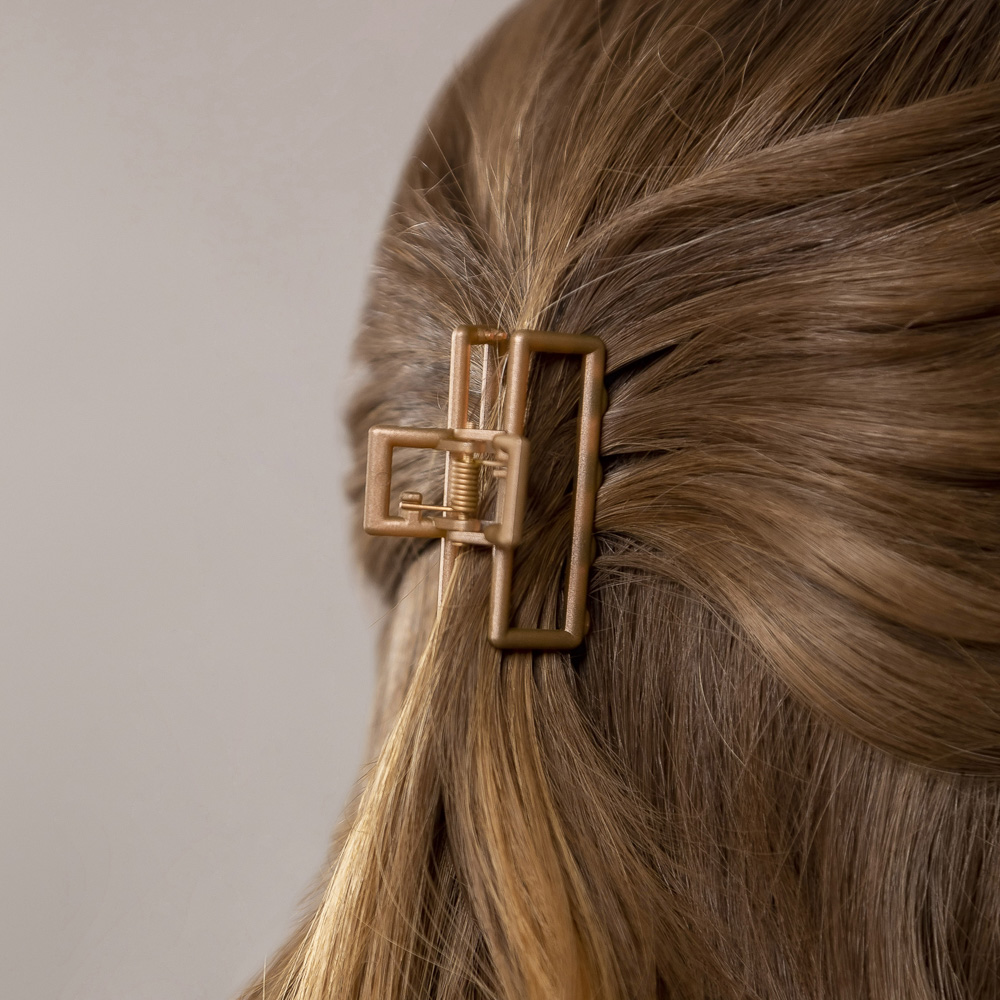 BERIOTTI Краб для волос, металл, пластик, 5см, 2 дизайна, 4426-9 - #8