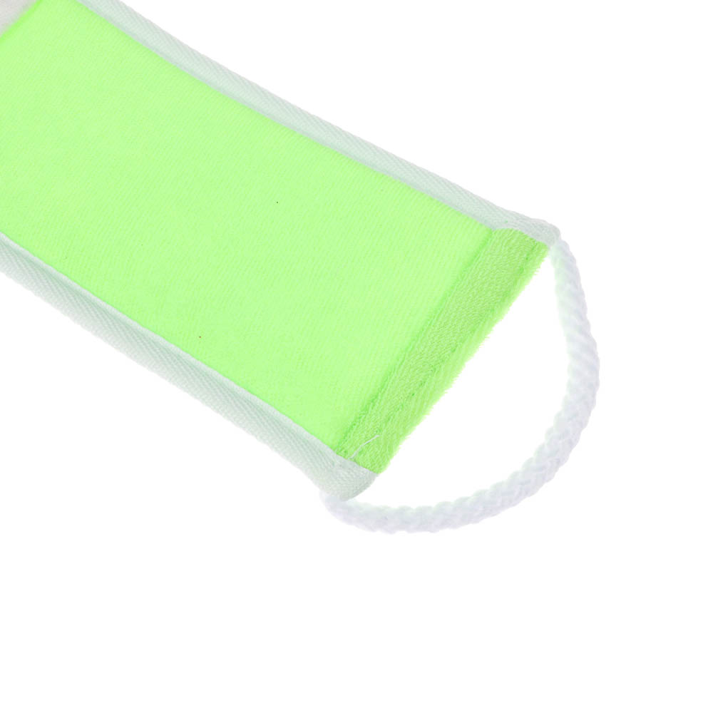 ЮL Мочалка лента банная с ручками с эффектом пилинга, сизаль, полиэстер, поролон, 68х10см, 3 цв. - #19