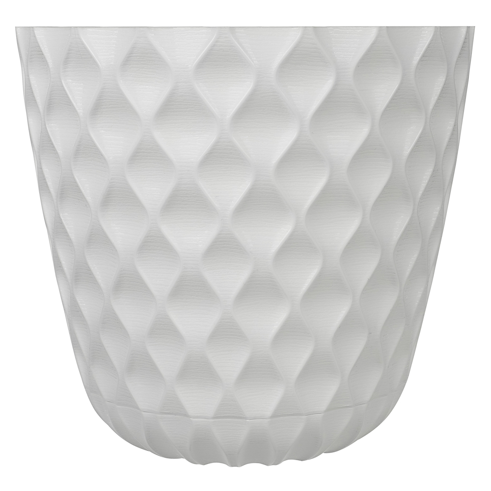 Горшок для цветов с поддоном "Wave", 2.5 л, d=17.5 см, микс цветов - #15