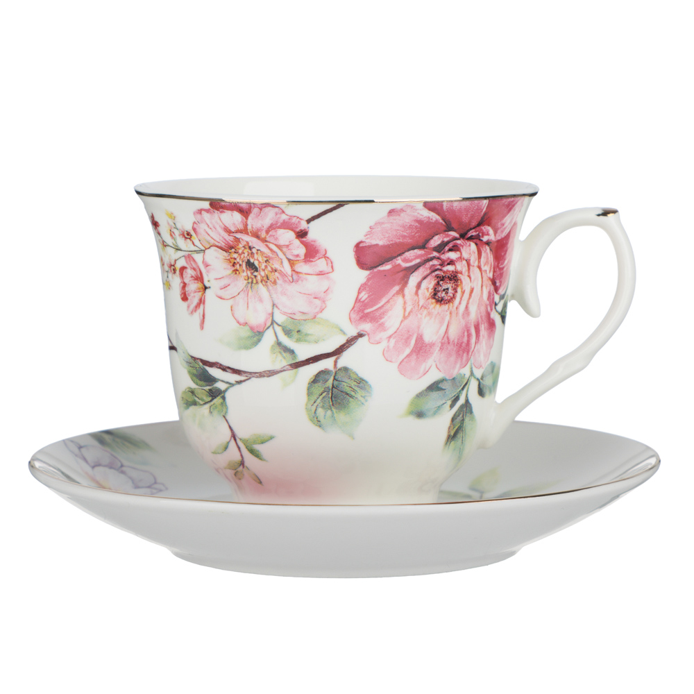 Набор чайный 2 пр., 225мл, MILLIMI, Сакура, фарфор - #1