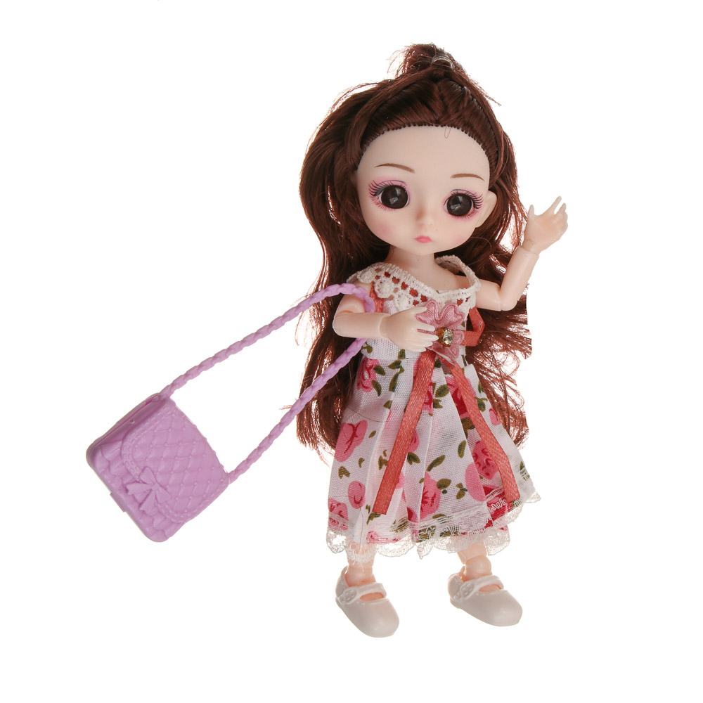 Кукла 15 см с акс. в коробке, PP, ABS, PVC, тм ИГРОЛЕНД - #3