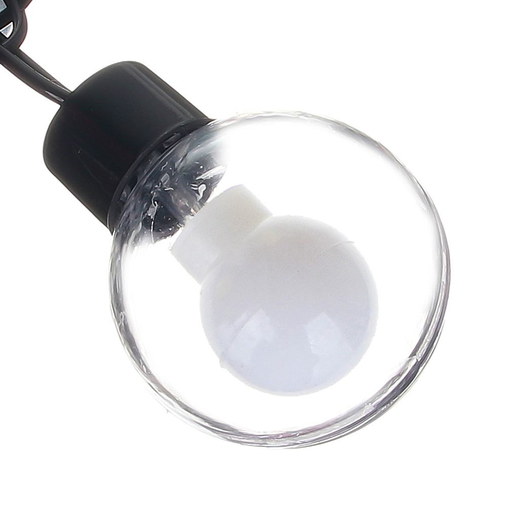 Гирлянда электрическая Сноубум нить с насадкой "Сдвоенный шар", 6 м - #2