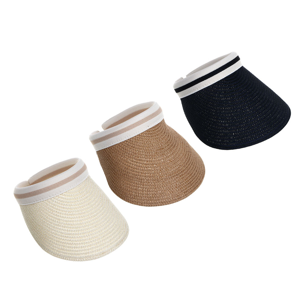 GALANTE Козырек от солнца женский, р.56-58, 100% целлюлоза, 3 цвета, ЮГ23-04 - #1