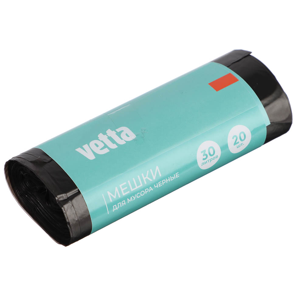 VETTA Мешки для мусора 30 л., 20 шт., стандарт, рулон - #1