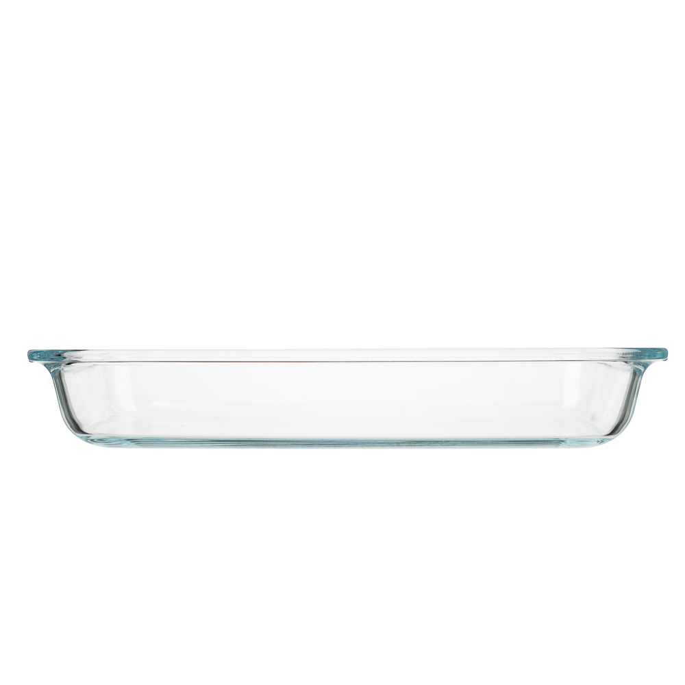 SATOSHI Форма для запекания жаропрочная прямоуг., с ручками, стекло, 34,5х20,4х5,2см, 2,2л,GB-2200 - #6