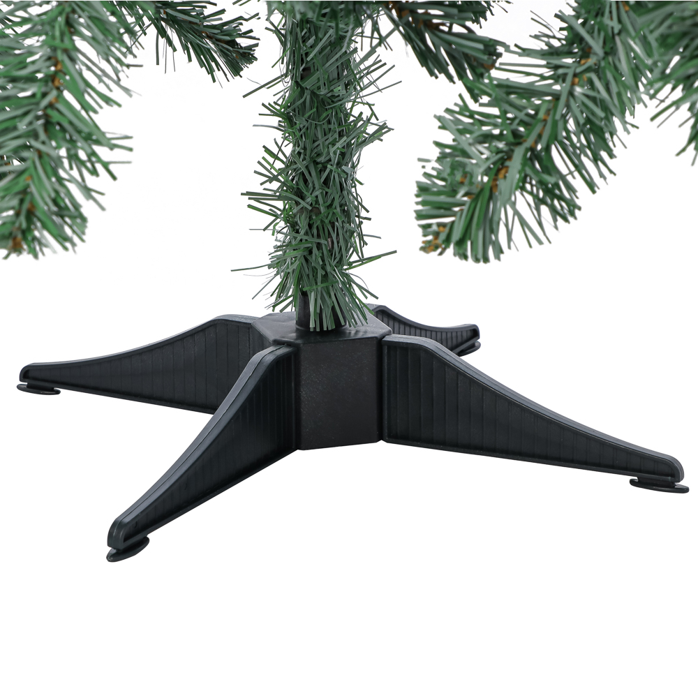 Ель искусственная "с инеем" 140 см, 280 веток, ПВХ - #4