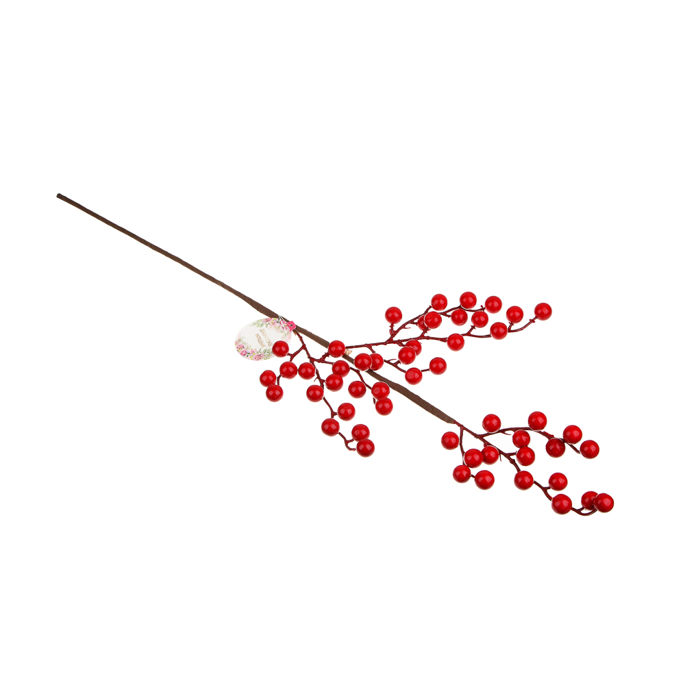 LADECOR Ветка декоративная, ягоды, 71 см, пластик - #3