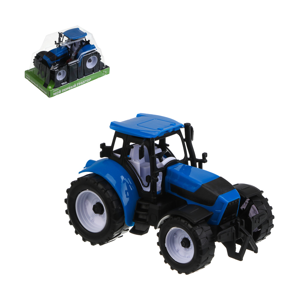 ИГРОЛЕНД Трактор "Мой первый трактор", инерция, РР, 18х12х11см - #1