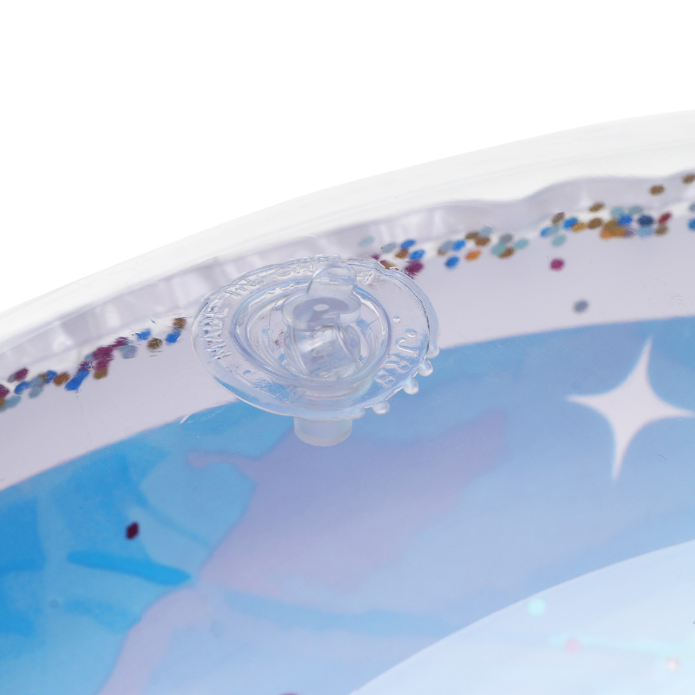 Круг надувной радужный с блестками, тм BY SPORT, 60см, ПВХ 0.18мм, 2 дизайна - #6