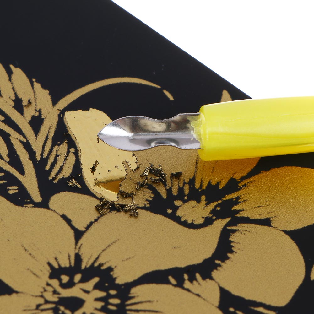 ХОББИХИТ Набор для творчества "Гравюра", 24,7x17,8см, картон, PP, 8 дизайнов - #5