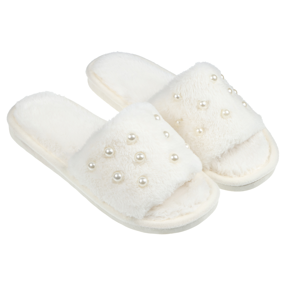 Обувь домашняя женская, размер 40-41, цвет молочный, #17 - #1