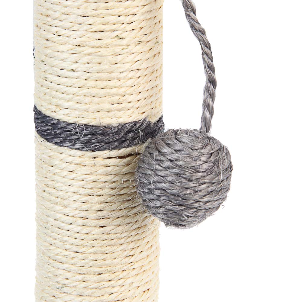 VETTA Когтеточка для домашних животных, бамбук, сизаль, 24,5х40 см, мячик - #2