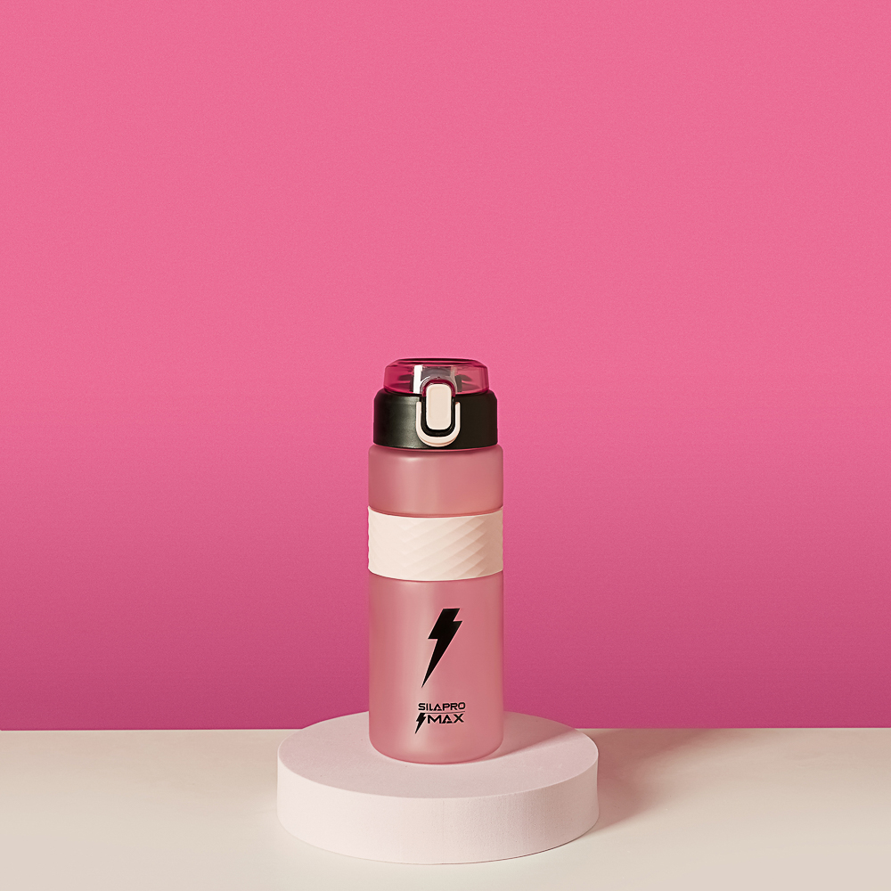 SILAPRO MAX Бутылка спортивная с замком, LOTUS, 700мл, PC - #14