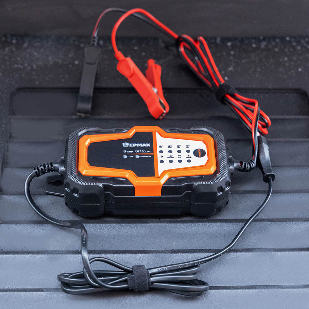 ЕРМАК Автоматическое зарядное устройство для АКБ, 6А, аналоговое управление - #9