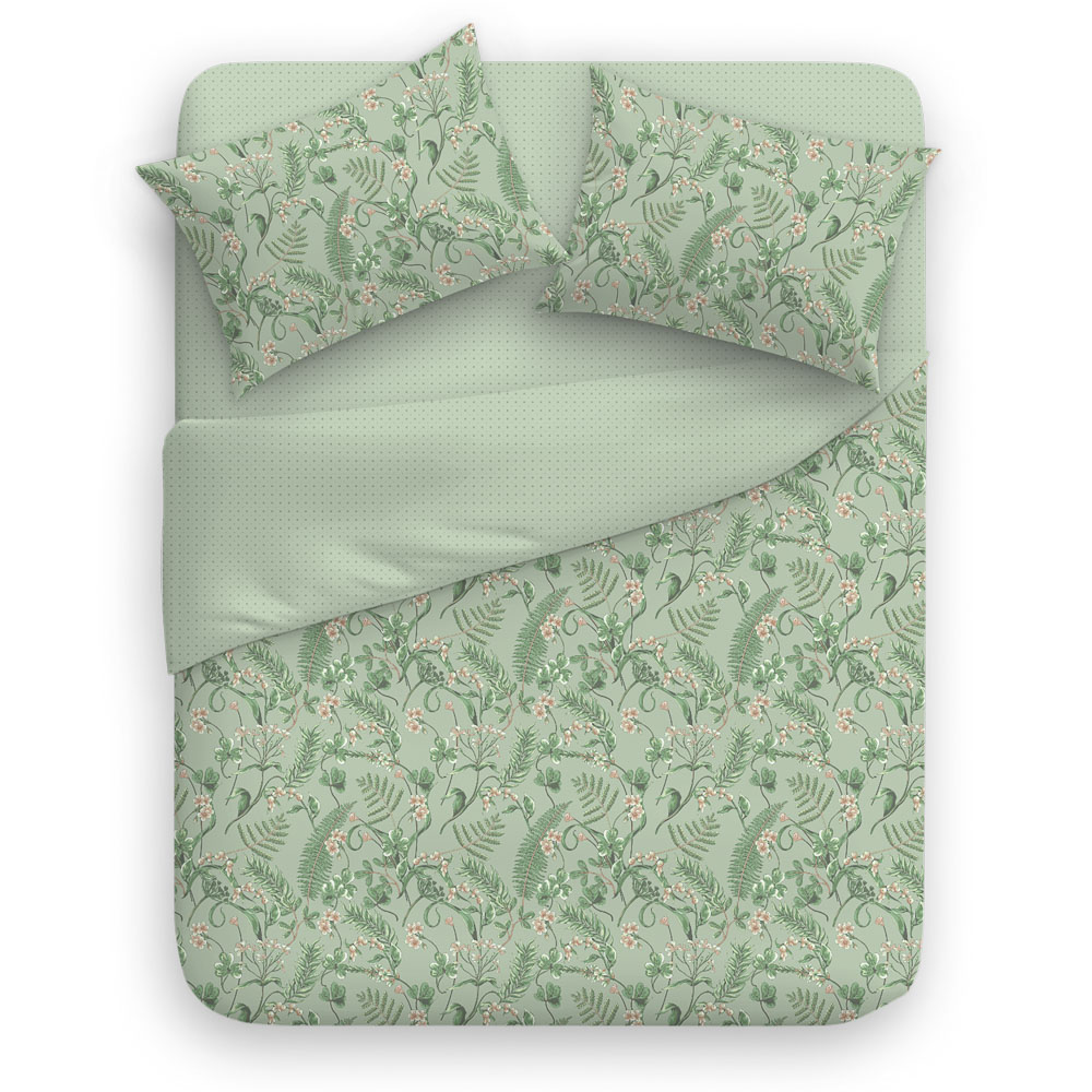 PROVANCE Мосс Комплект постельного белья евро (4 предмета), бязь, 2 дизайна - #2