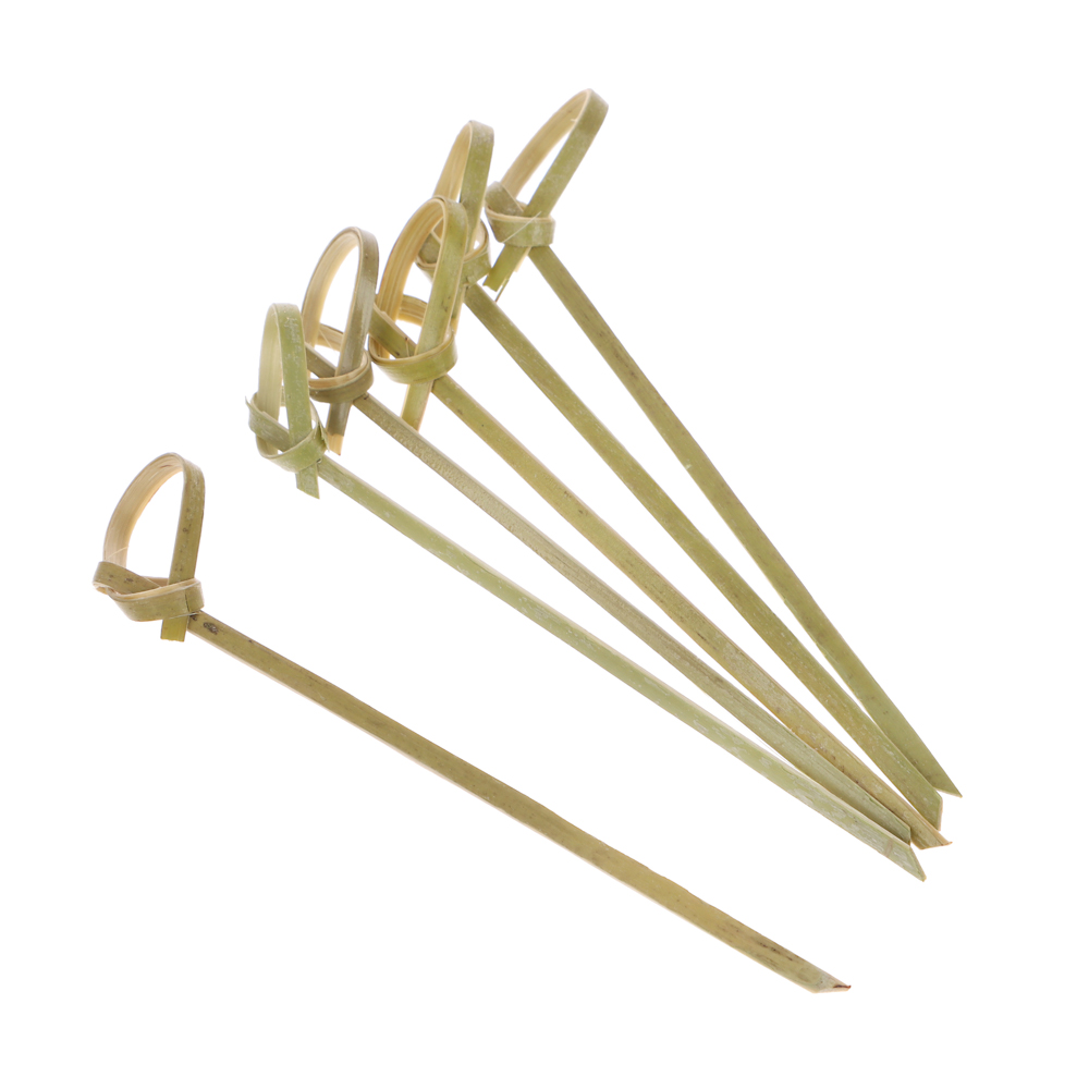 PATERRA Пики декоративные "Завиток", 90 мм, 35 шт. в уп., бамбуковые, 401-781 - #2