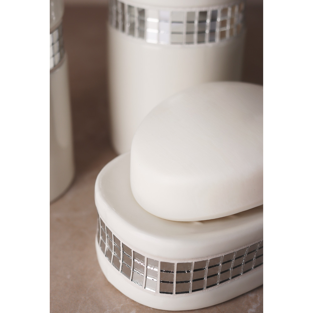 BY Стакан для зубных щеток и пасты "Зеркало души", керамика, 2 цвета - #7