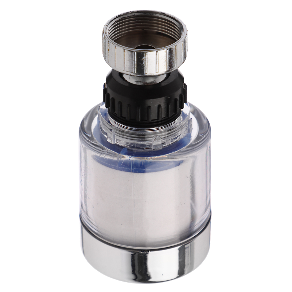 Аэратор-насадка для смесителя, с фильтром, пластик, прозрачный/хром - #3