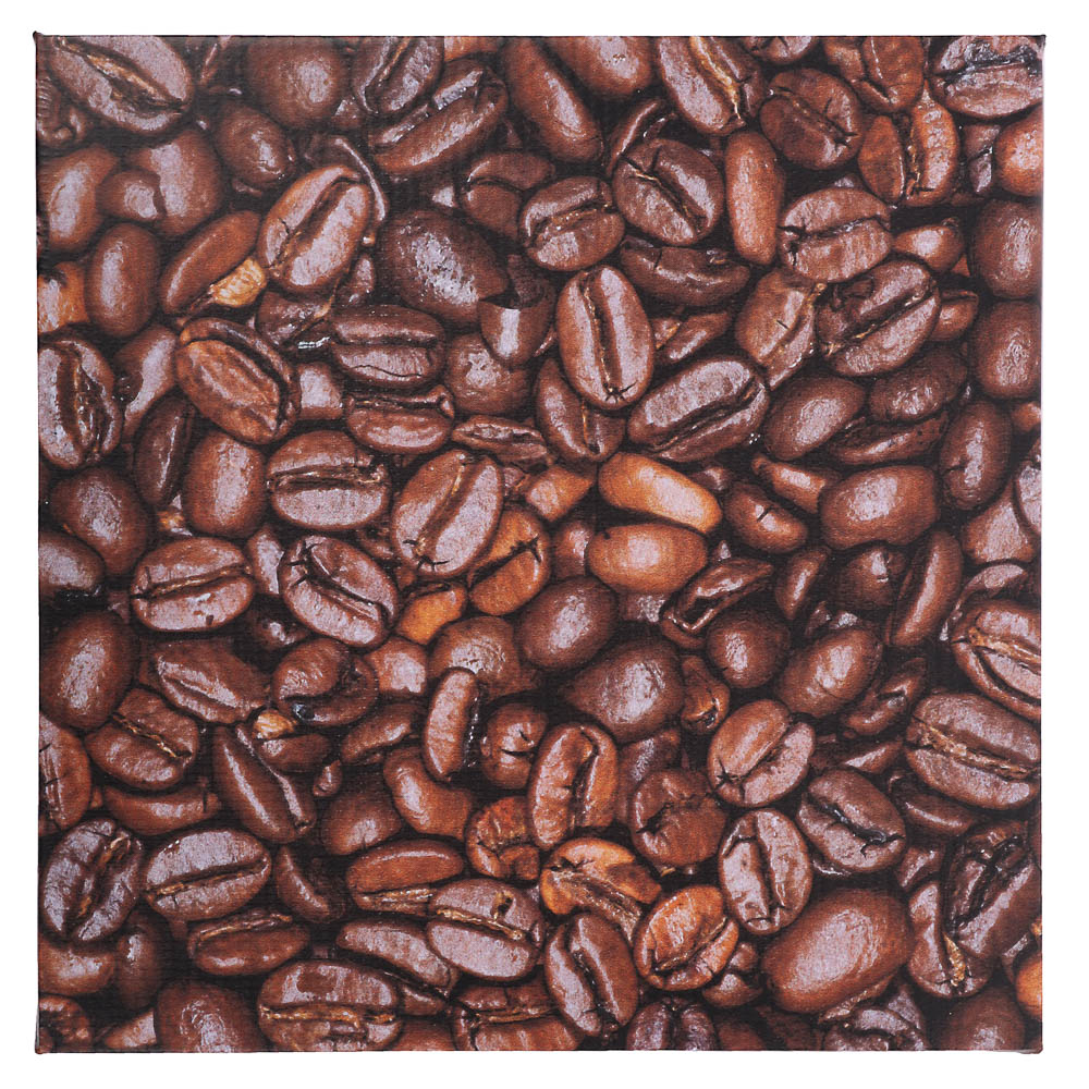 Картина "Кофейные зерна", 30х30 см. - #1