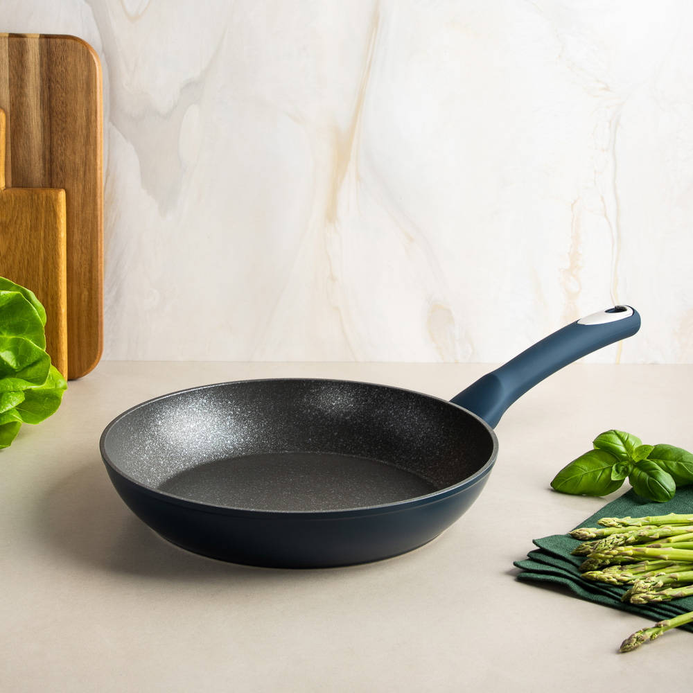 SATOSHI Ривьера Сковорода литая d26см, антипригарное покрытие мрамор, индукция - #8