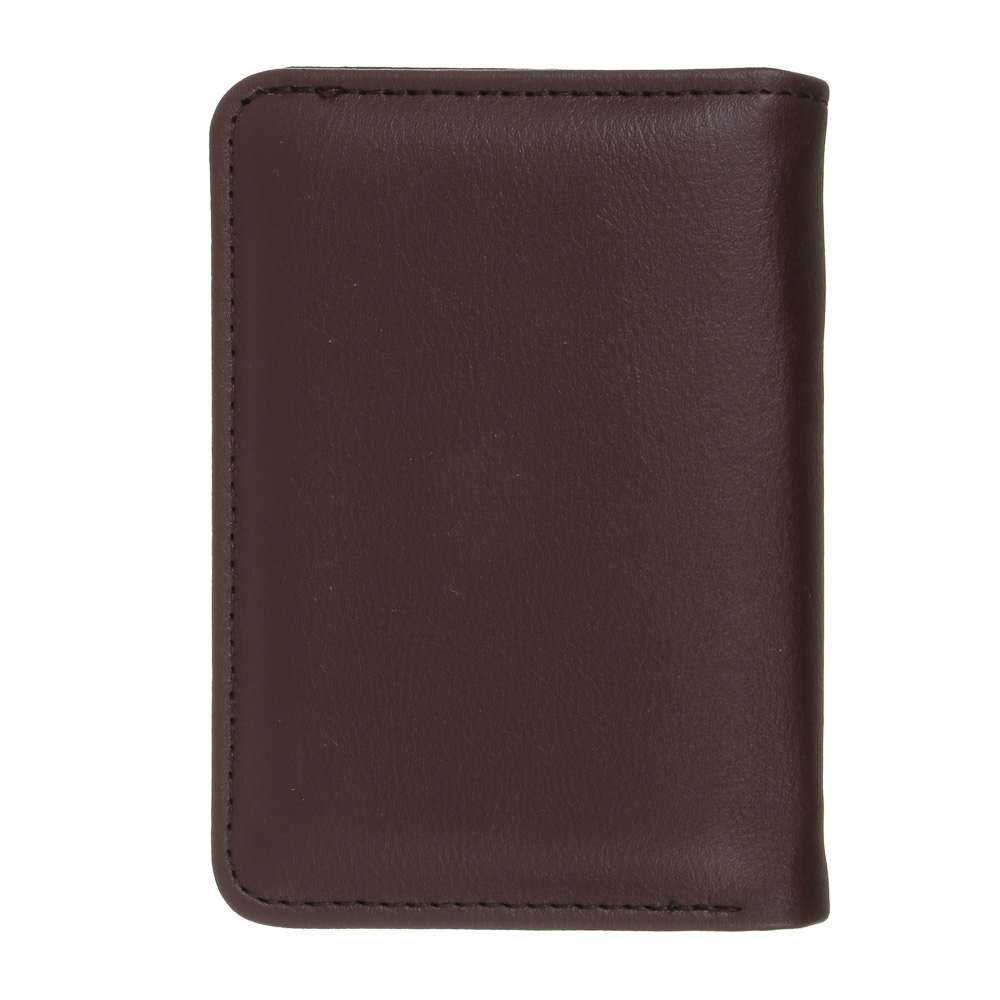 Кардхолдер для карт и купюр 8 слотов тм ЮL Diplomat, ПУ, 11х8 см, 2 цвета - #4