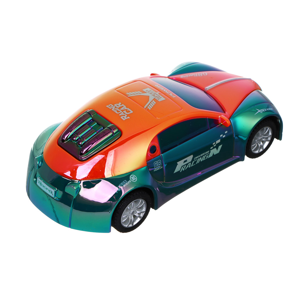 ИГРОЛЕНД Машина "Городской дрифт", инерция, свет, звук, 3хLR41, ABS, 14х6,4х4,4 см, 6 диз - #6