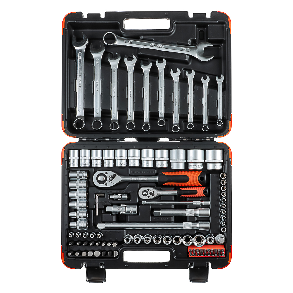 ЕРМАК Набор профессионального инструмента, 100 предм. - #1