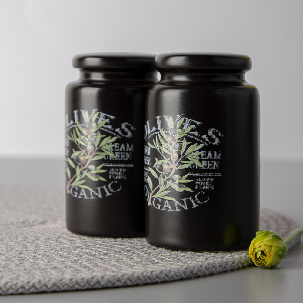 MILLIMI Олива Набор для соли и перца, 5х8см, керамика - #9