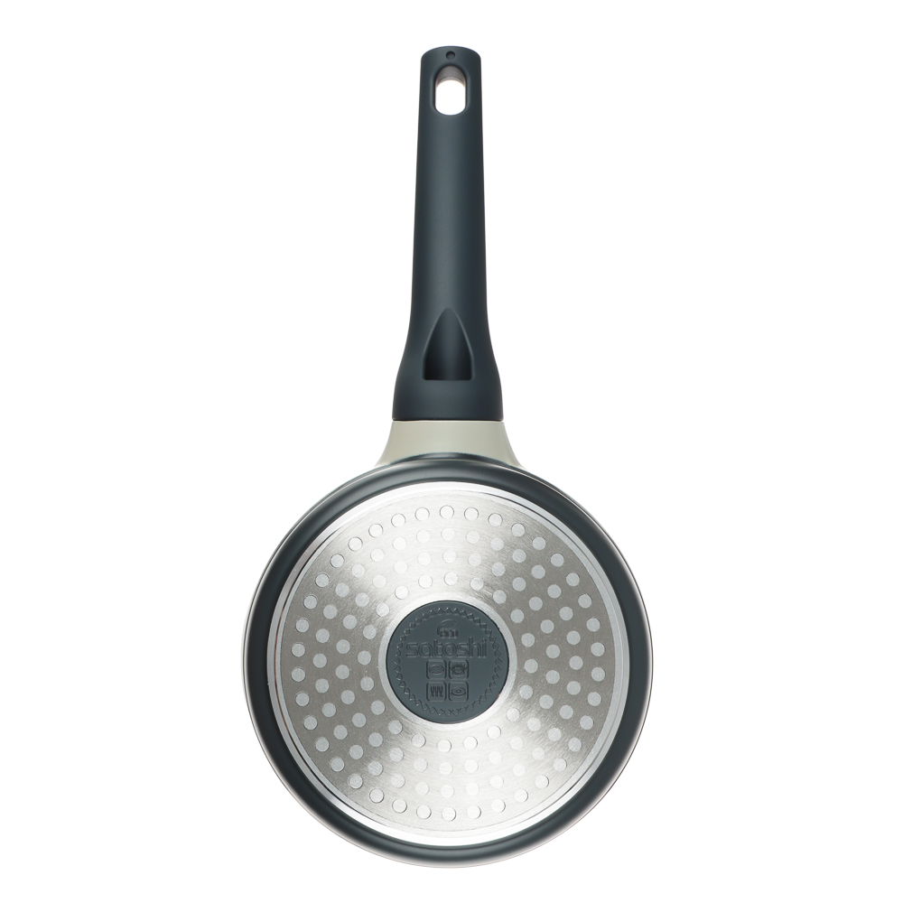 SATOSHI Кай Ковш с крышкой литой 1,3л, 16х8см, антипригарное покрытие, индукция - #6