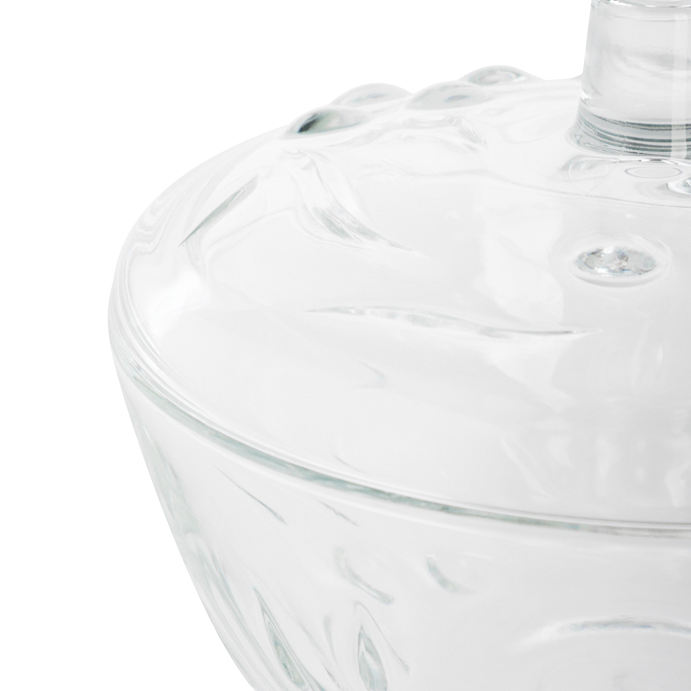 PASABAHCE Перла Сахарница с крышкой 140мм 500мл, стекло, 97236B - #3