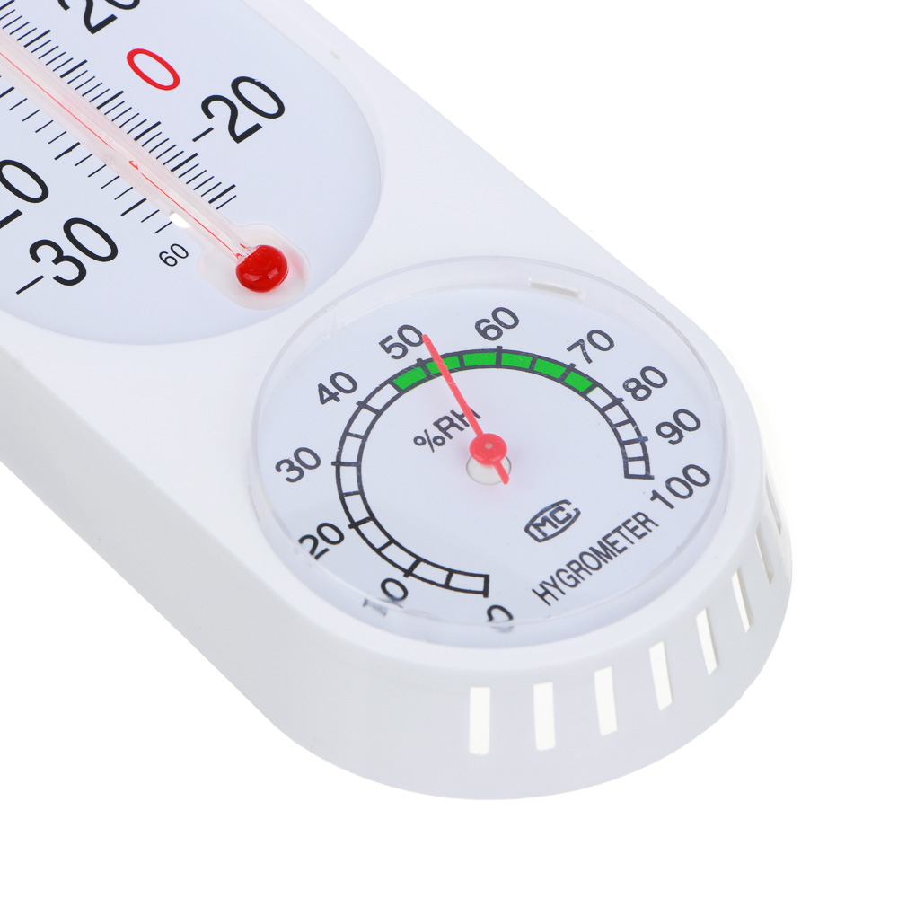 VETTA Термометр вертикальный, измерение влажности воздуха, 23x7см, пластик, блистер - #6