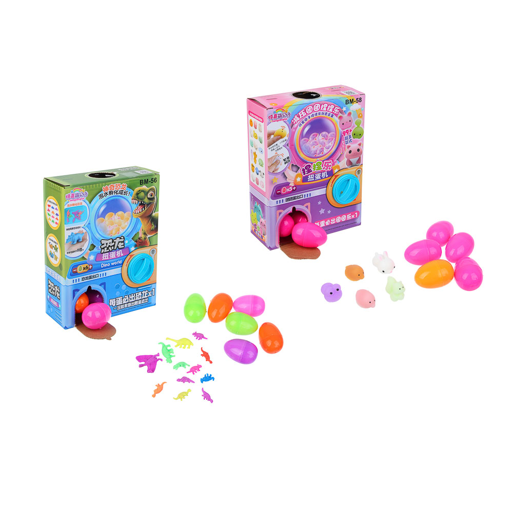 Игрушка сюрприз в яйце, TPR, PP, 17,5х7х23см, микс - #1