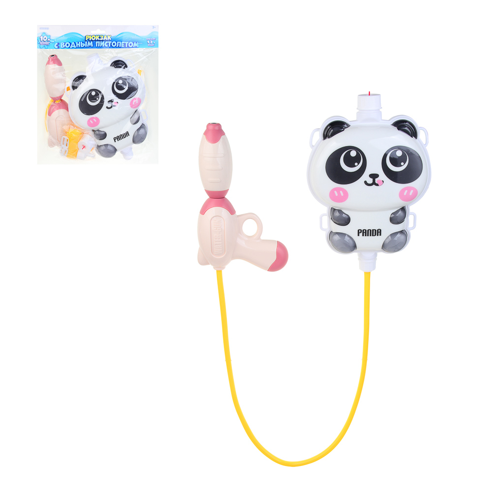 ИГРОЛЕНД Рюкзак с водным пистолетом, PP, PVC, 23х5х16см, 1,2л, 3 дизайна - #1