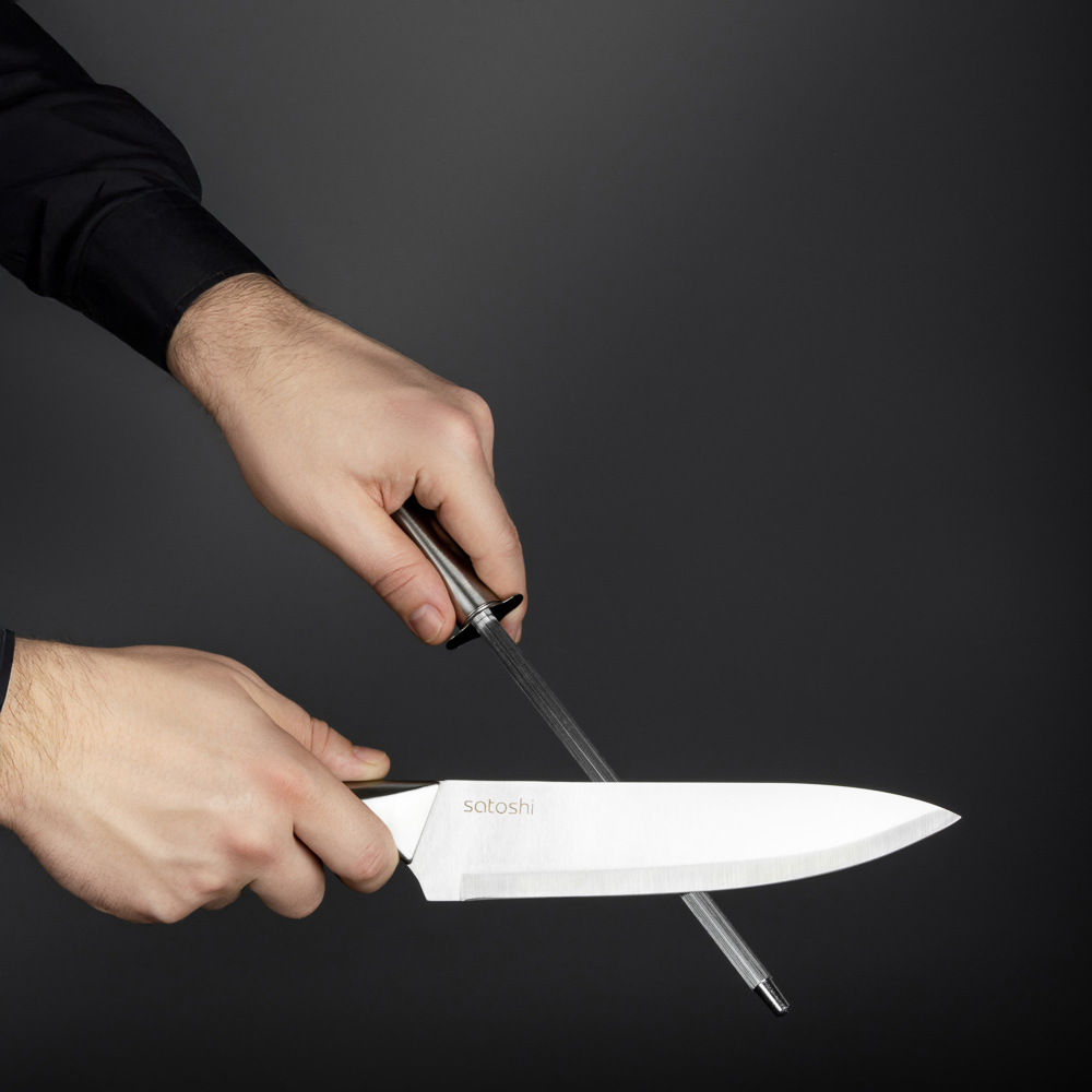SATOSHI Саура Набор ножей кухонных 6пр, на подставке - #15