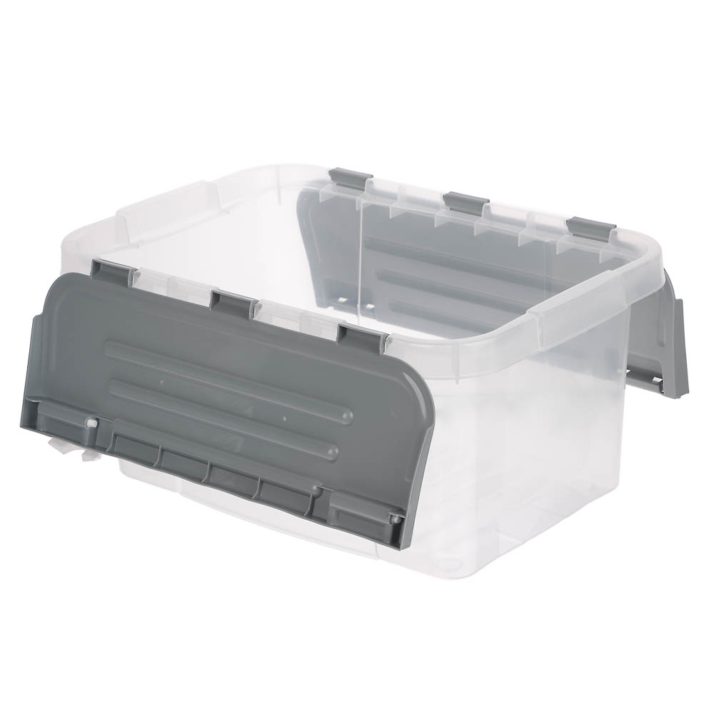 Контейнер для хранения VERDE 10л, полипропилен, 37,2x25,6x17,8см - #2