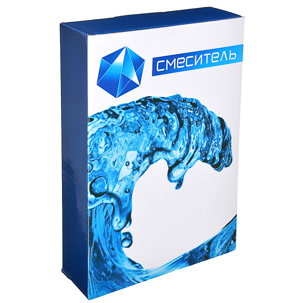 Смеситель для кухни, однорычажный, гибкий излив, картридж 35мм ...