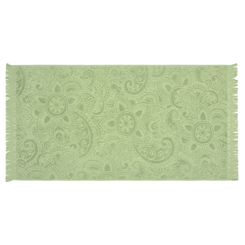 PROVANCE Эвкалипт Полотенце махровое, 100% хлопок, 70х130см, 450гр/м, зеленый - #10