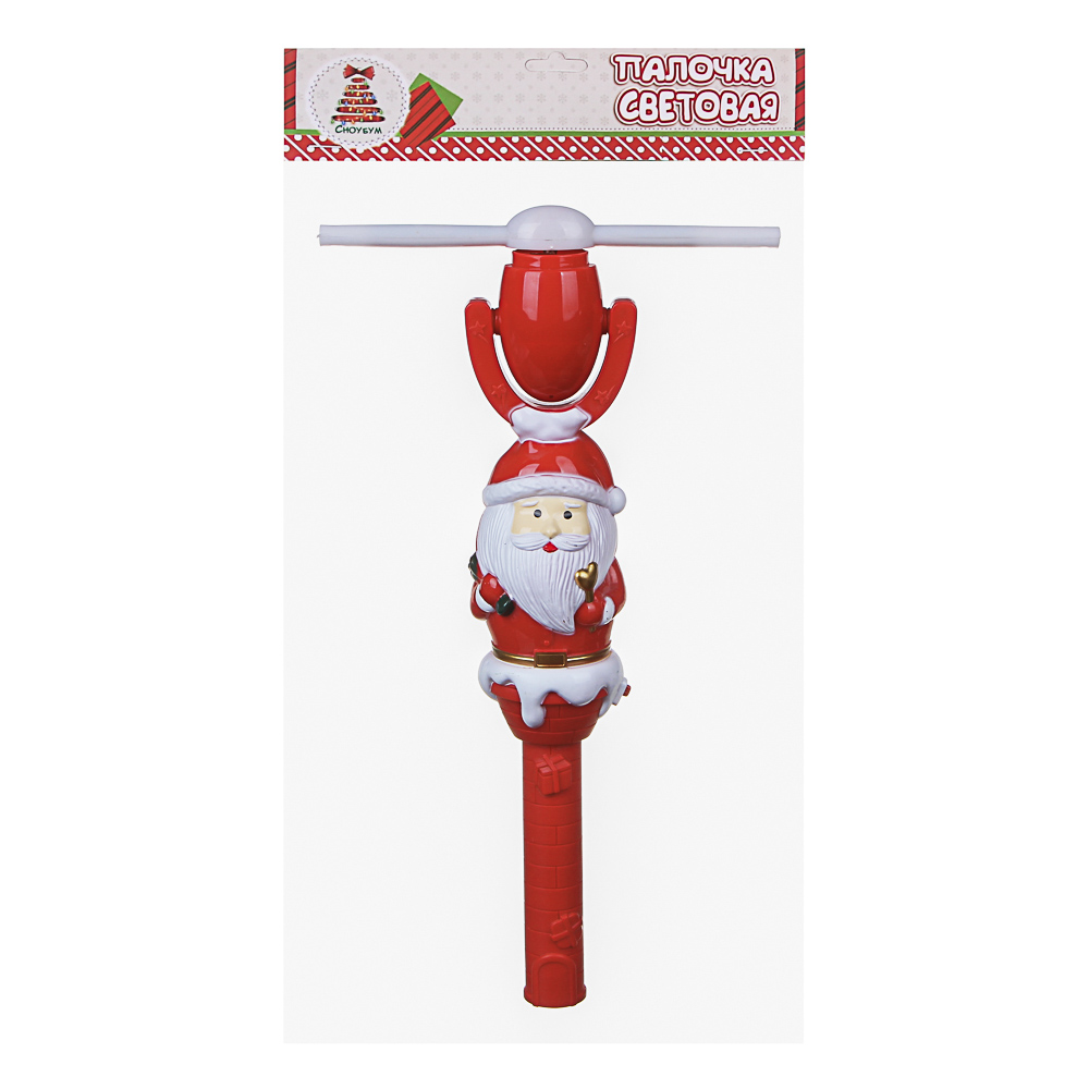 Палочка световая Сноубум "Санта Клаус", 36 см - #12