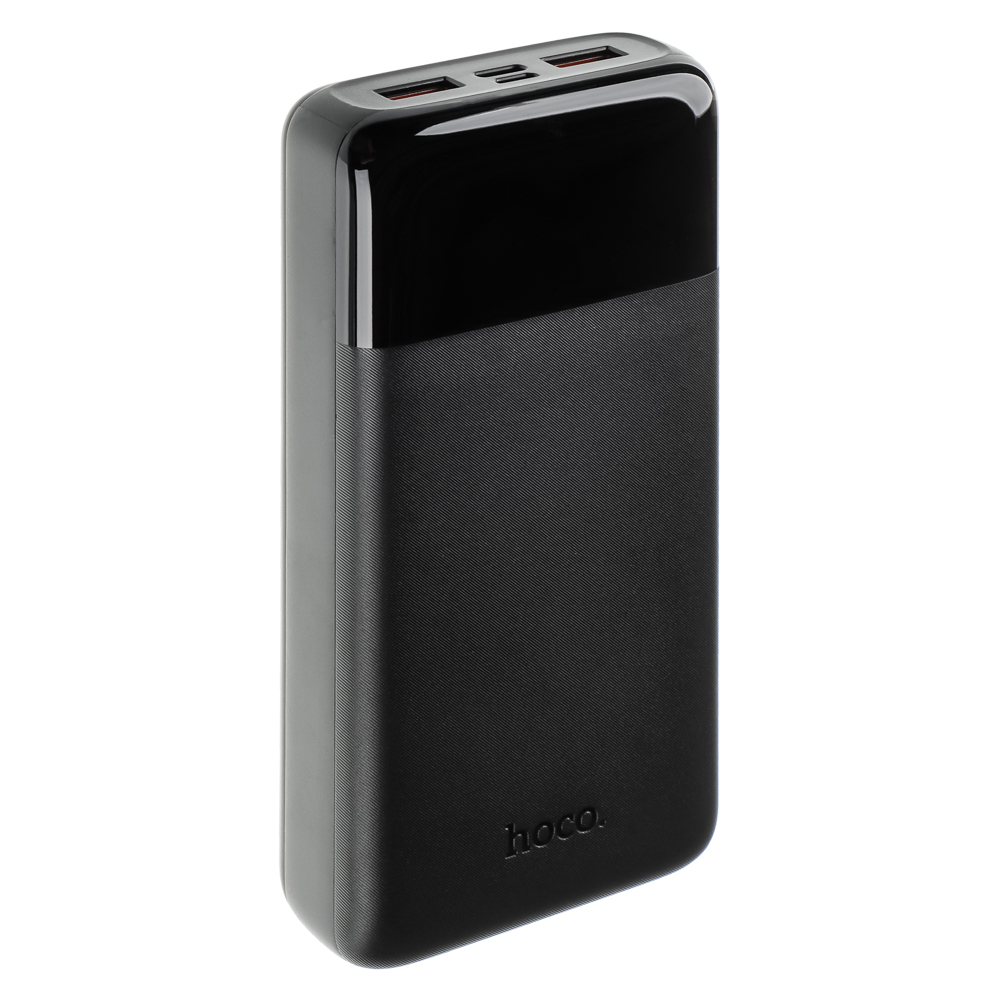 hoco. Аккумулятор мобильный модель J121A, 20000 мАч, дисплей 22,5W, цвет: черный - #1