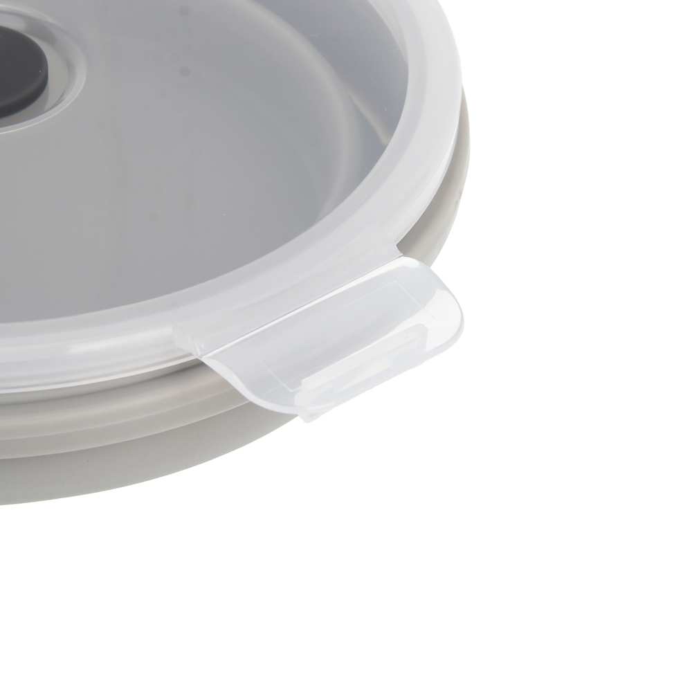 Миска складная туристическая тм BY Русские Супергерои, с крышкой, 750мл, силикон - #8