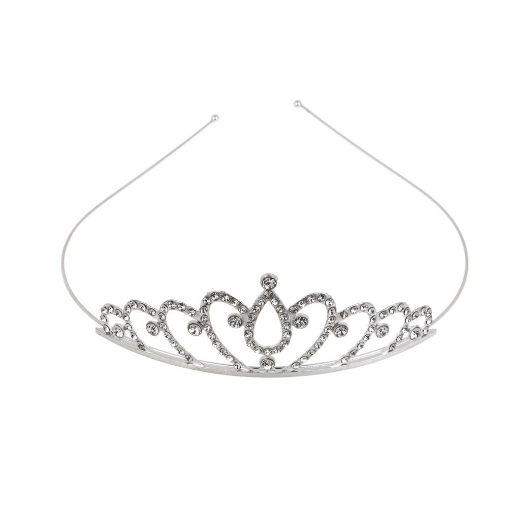 Ободок диадема для волос, тм ЮНИLOOK, 12,5, сплав, 6 дизайнов, #23 - #2