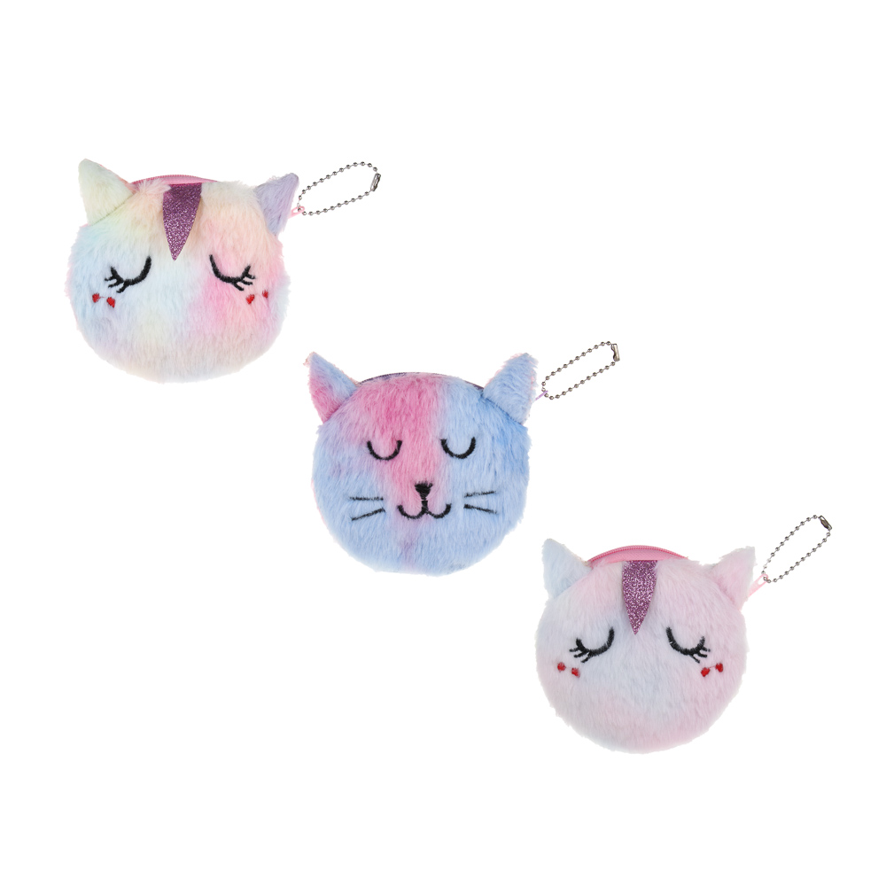 Монетница детская мягкая "Мякиш", полиэстер, тм ИГРОЛЕНД, 10 см - #1