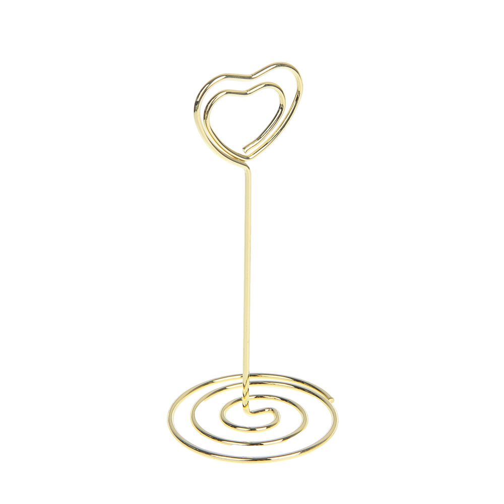 Держатель для фотографий тм LADECOR 8 см, металл, 4 вида - #2