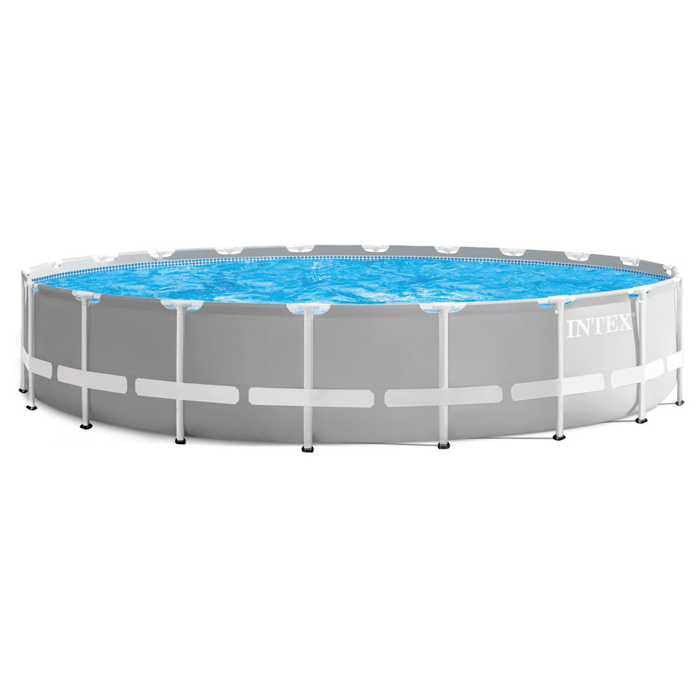 Каркасный бассейн призматический INTEX 26756 с фильтр-насосом, 610х132 см - #1