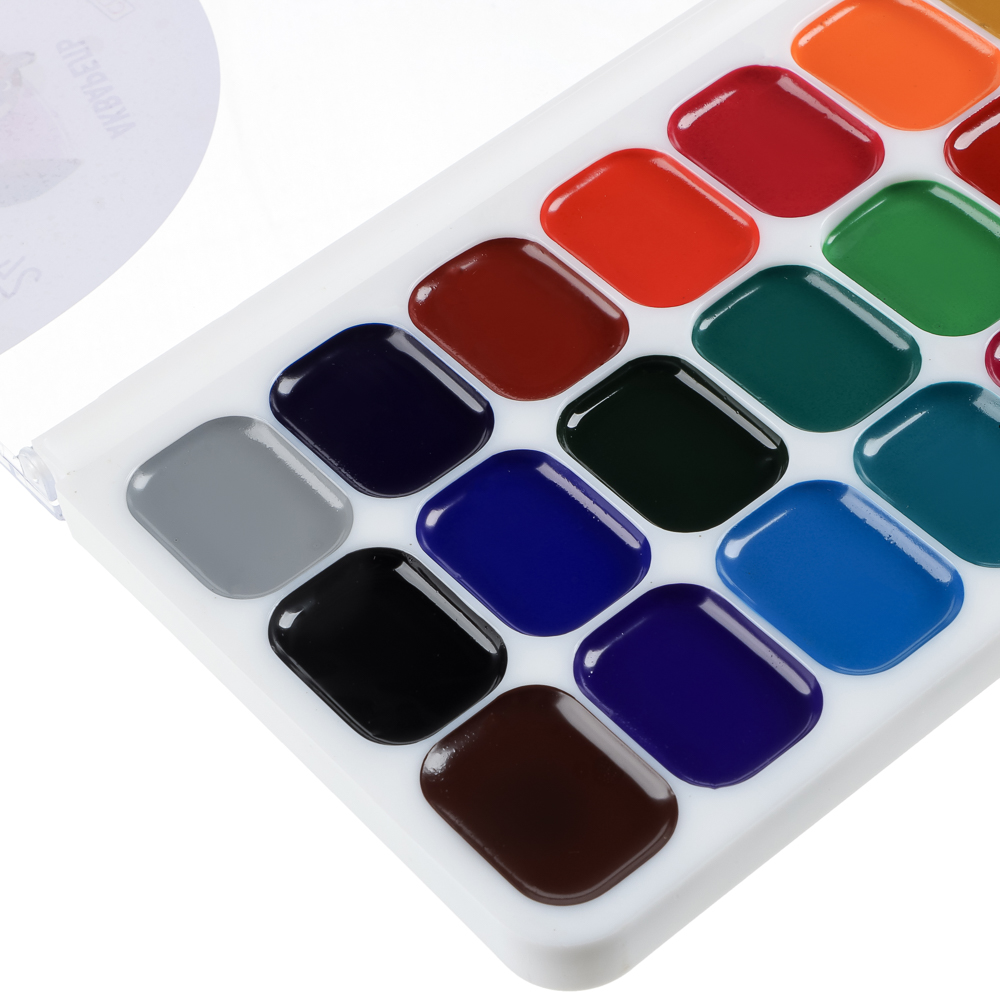 Акварель 24 цвета ClipStudio, без кисти, в пластиковой упаковке с европодвесом - #6