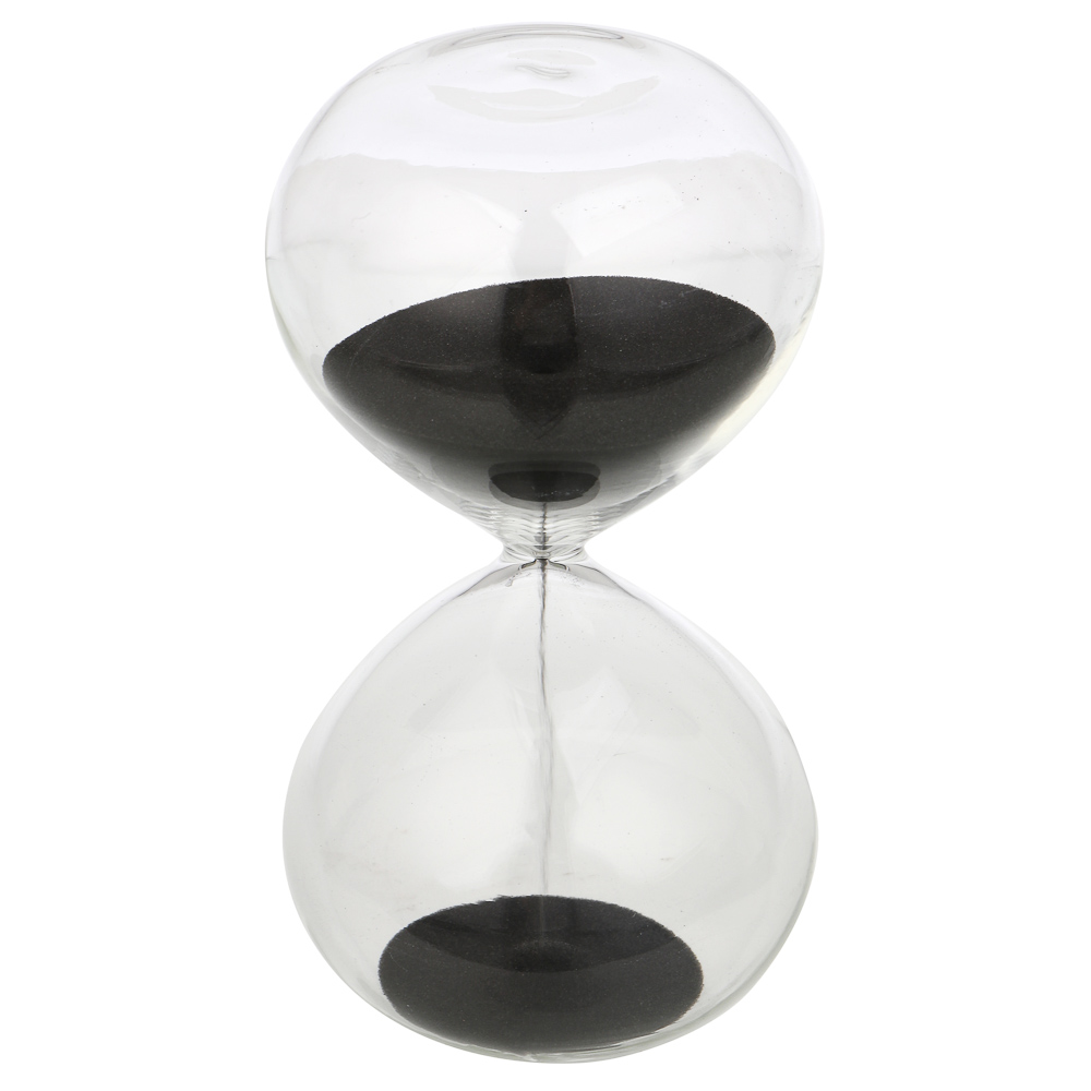 Часы песочные 7,5х14,5 см, стекло, песок, 15 минут, 2 цвета песка - #2