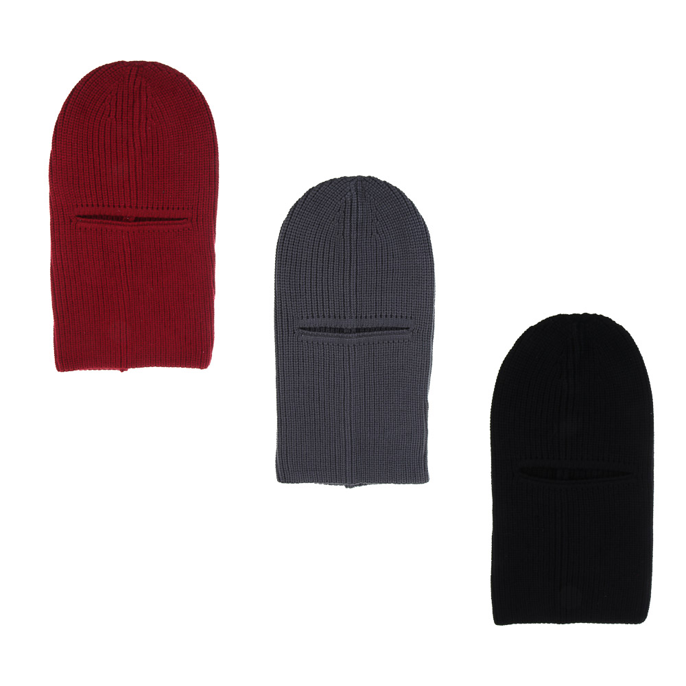 GALANTE Балаклава вязанная, р.58, 20% полиамид, 30% полиэстер, 50% акрил, цвета в ас-те, ОЗ25-11 - #1