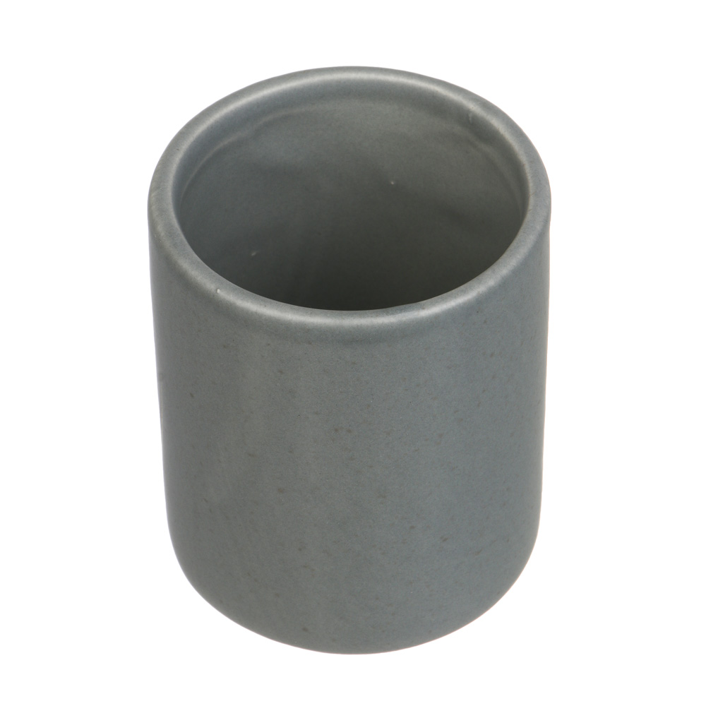 Стакан для ванной комнаты тм VETTA Сиена, доломит, серый, 7x7x9см - #2