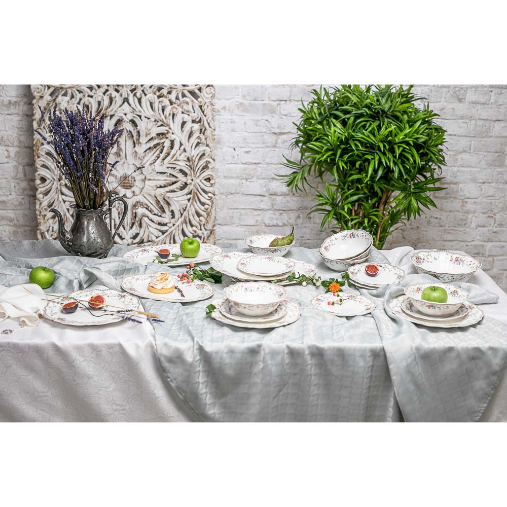 MILLIMI Ланжэ Сервиз столовый 21пр, костяной фарфор - #8