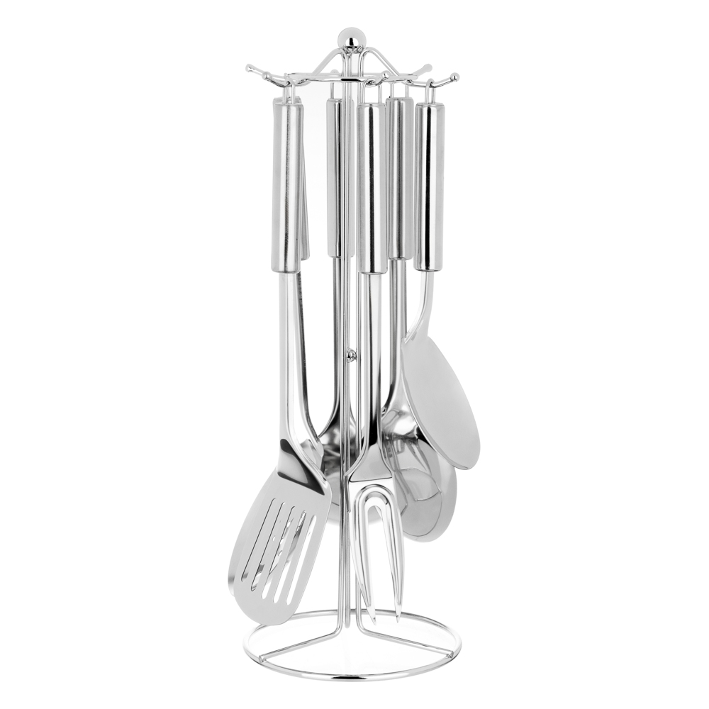 SATOSHI Темпра Набор кухонных принадлежностей 7 пр. нерж. cталь - #1